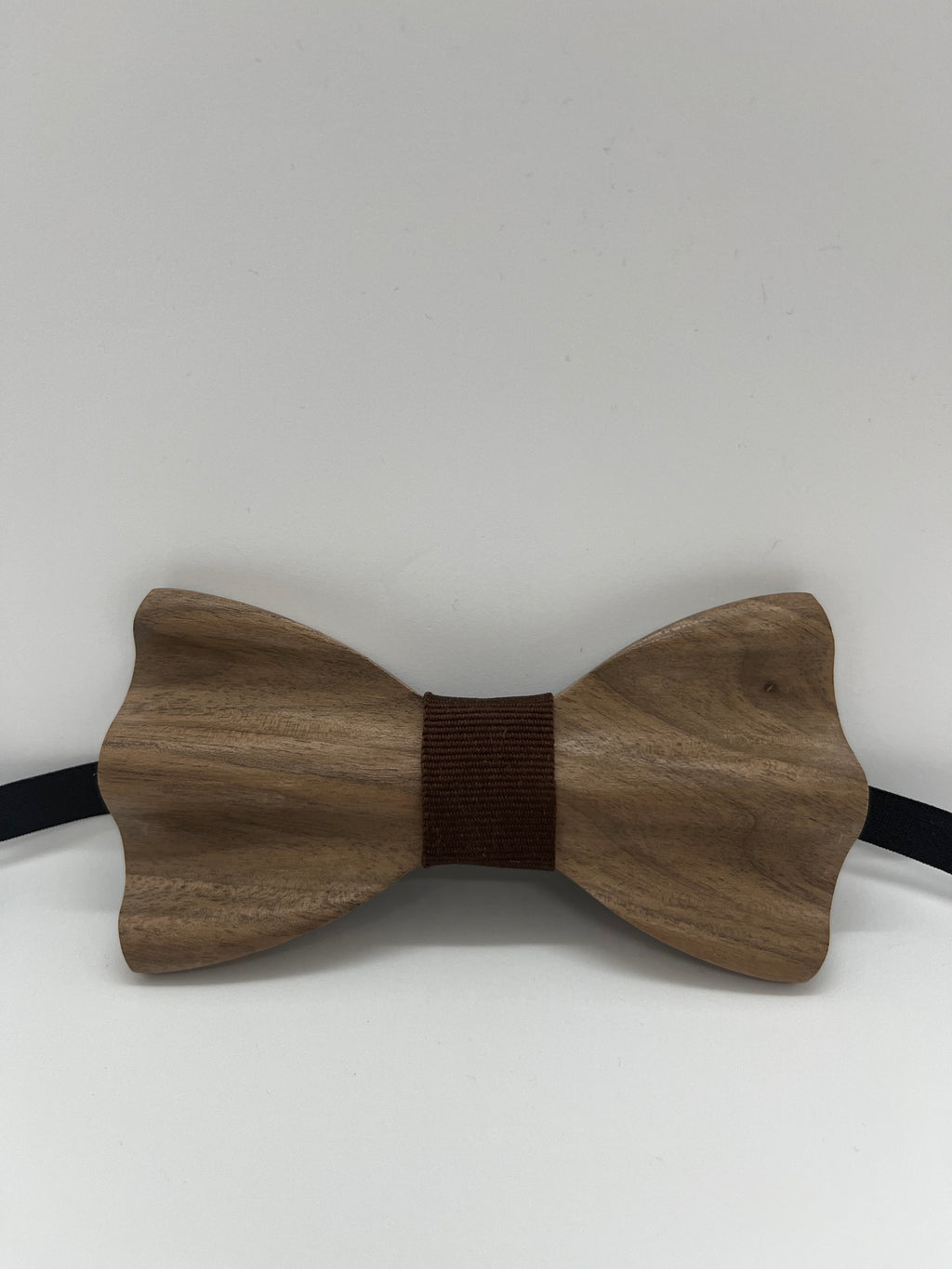 Handcrafted Walnut Wood Bow Tie