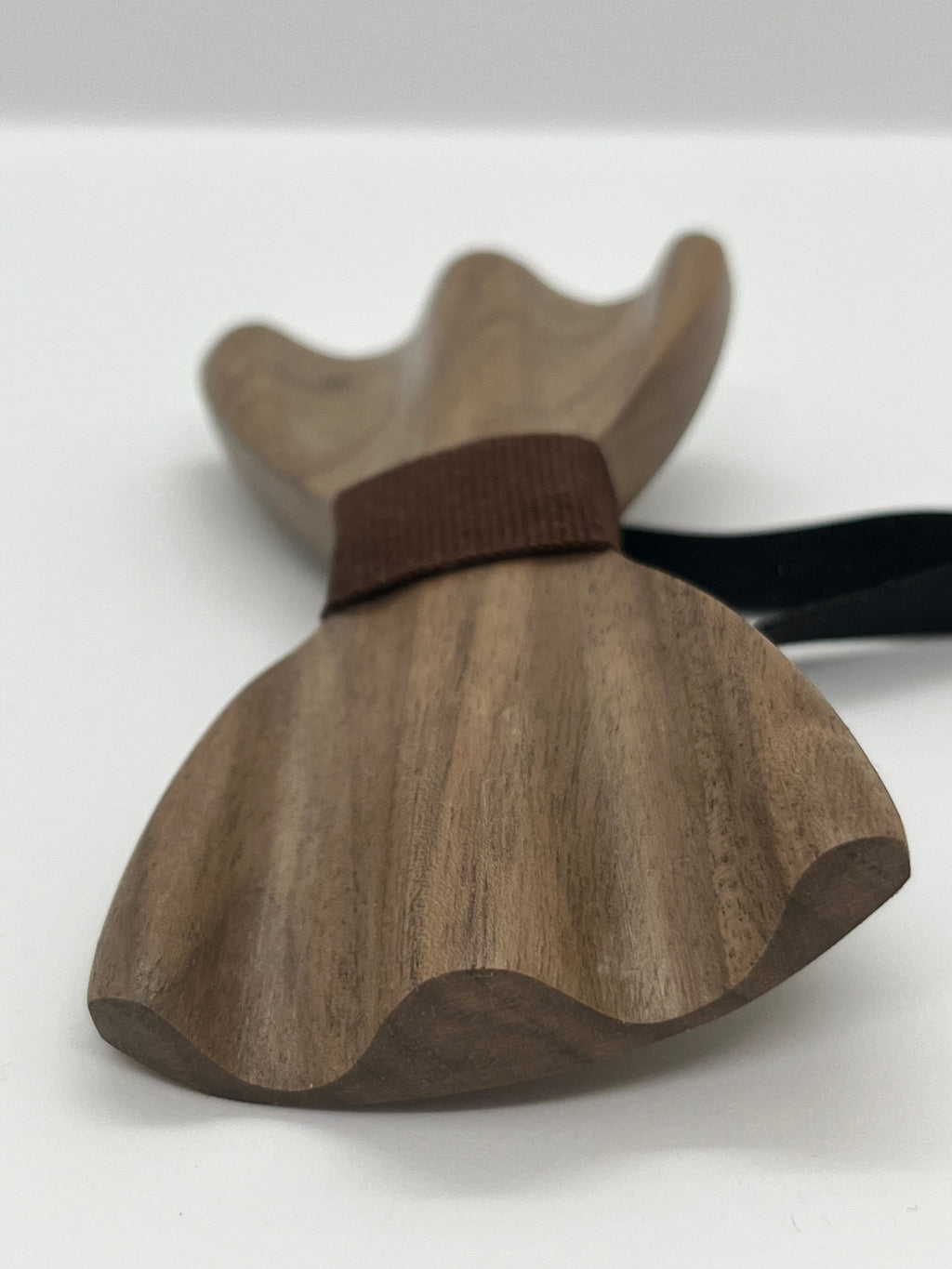 Handcrafted Walnut Wood Bow Tie