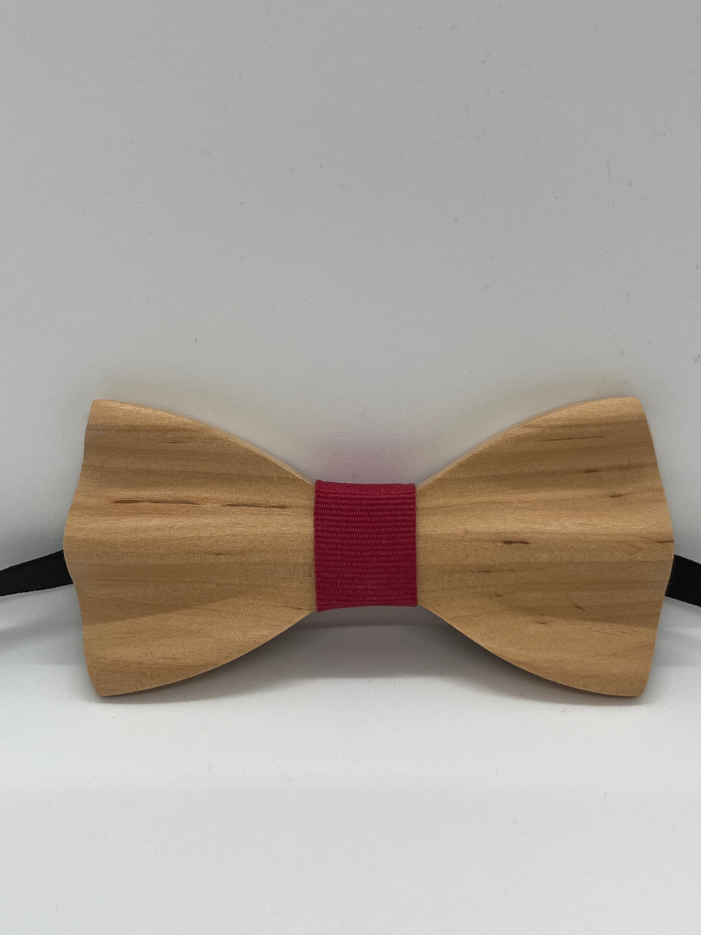 Handcrafted Alder Wood Bow Tie