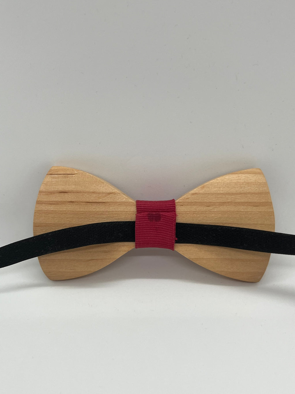 Handcrafted Alder Wood Bow Tie