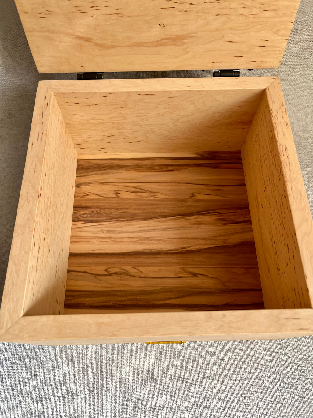 Karelian Birch Veneer Jewelry Box