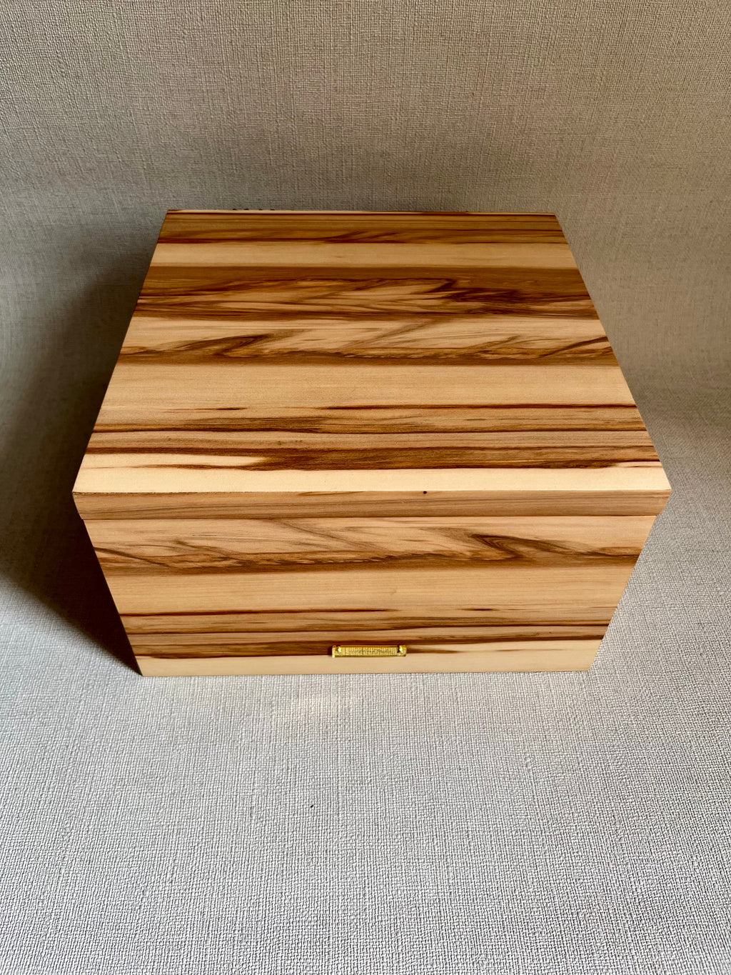 Satin Walnut Veneer Jewelry Box