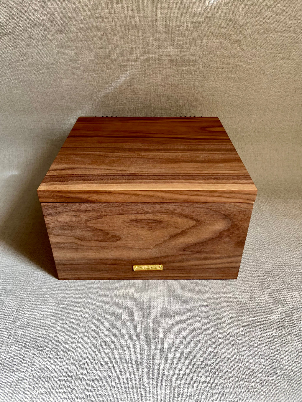 Walnut Veneer Jewelry Box
