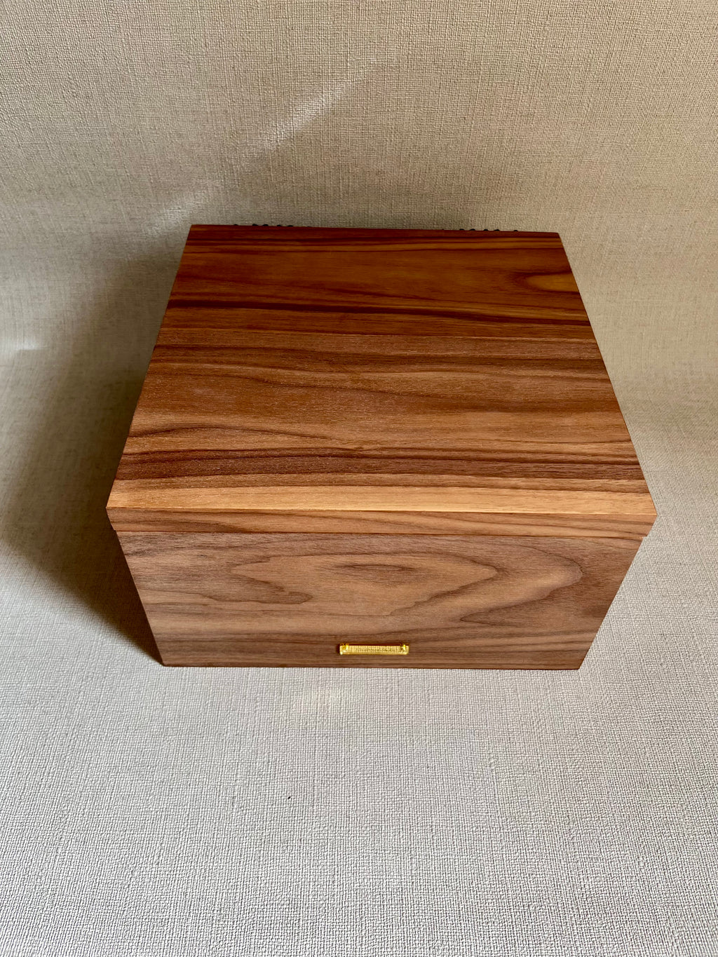 Walnut Veneer Jewelry Box