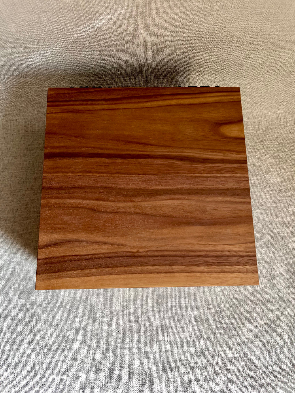 Walnut Veneer Jewelry Box